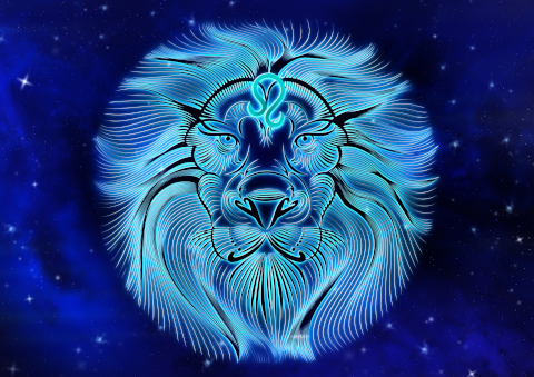 獅子座のイラスト